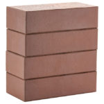 Кирпич коричневый полнотелый облицовочный 1NF
