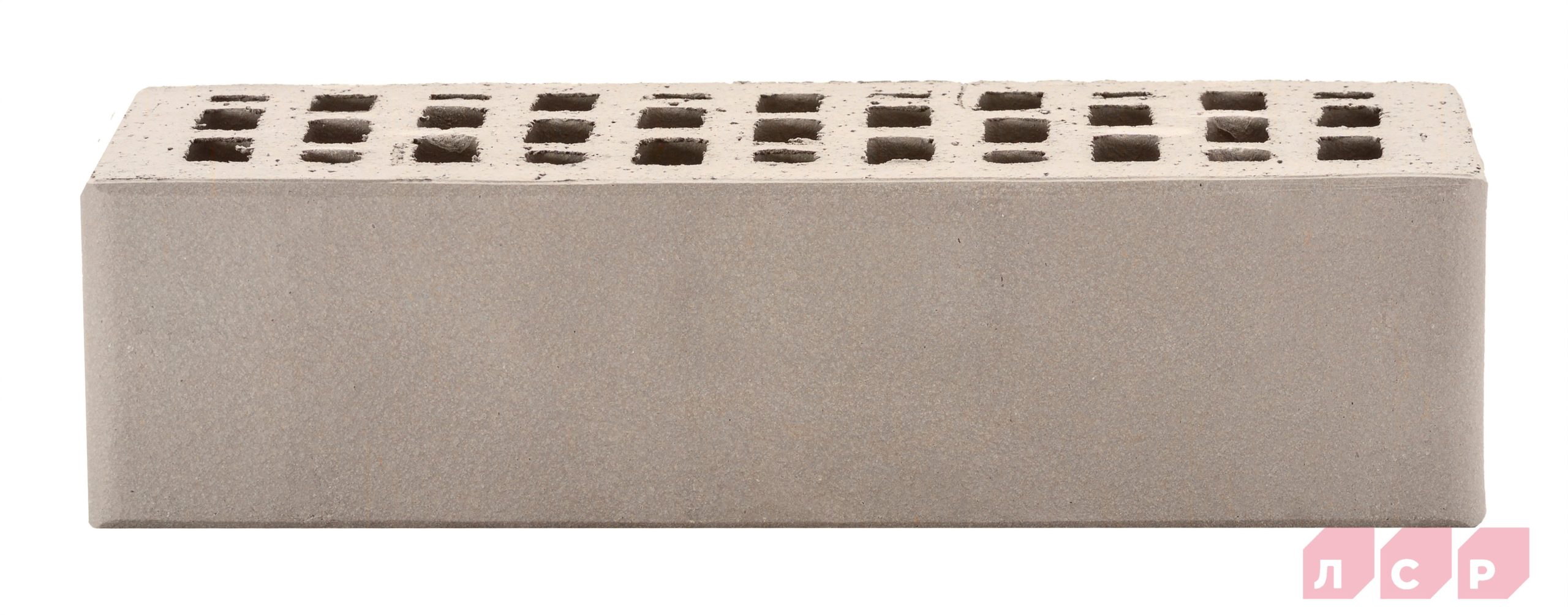 Кирпич серый гладкий лицевой пустотелый 1NF — изображение 5