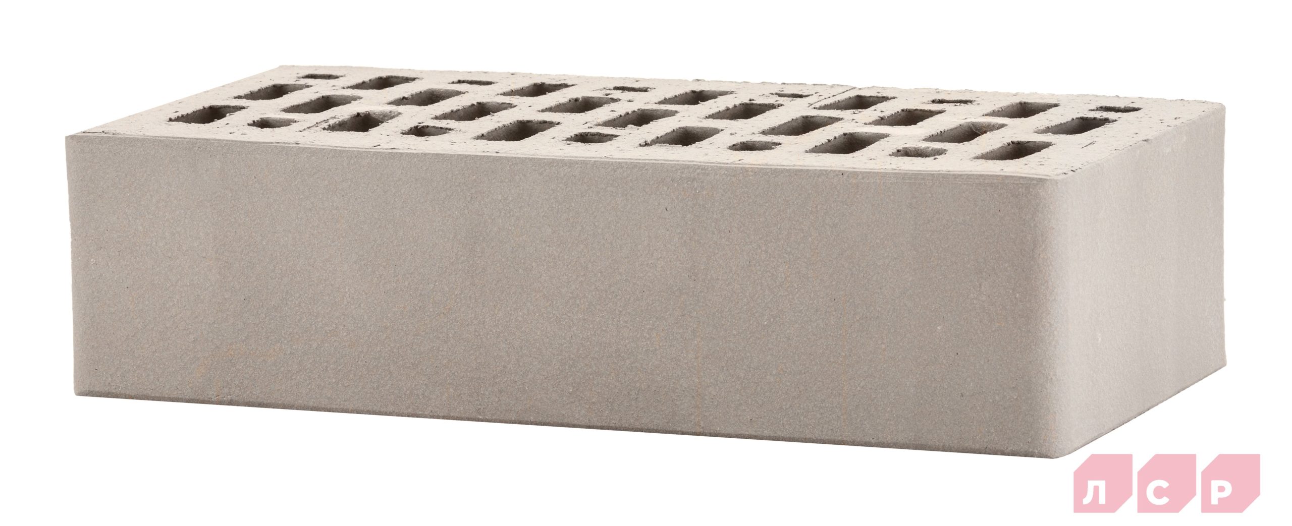 Кирпич серый гладкий лицевой пустотелый 1NF — изображение 6