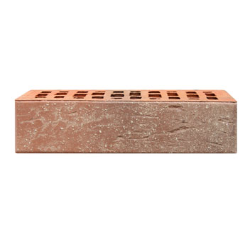 Кирпич красный флэш с пепельной посыпкой рустик лицевой пустотелый 1NF — изображение 11