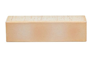 Кирпич рядовой полнотелый 1NF (М-150) Янтарный