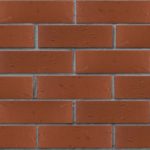 Кирпич темно красный рустик облицовочный 1NF пустотелый