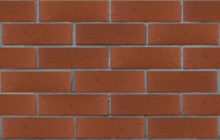 Кирпич темно красный рустик облицовочный 1NF пустотелый