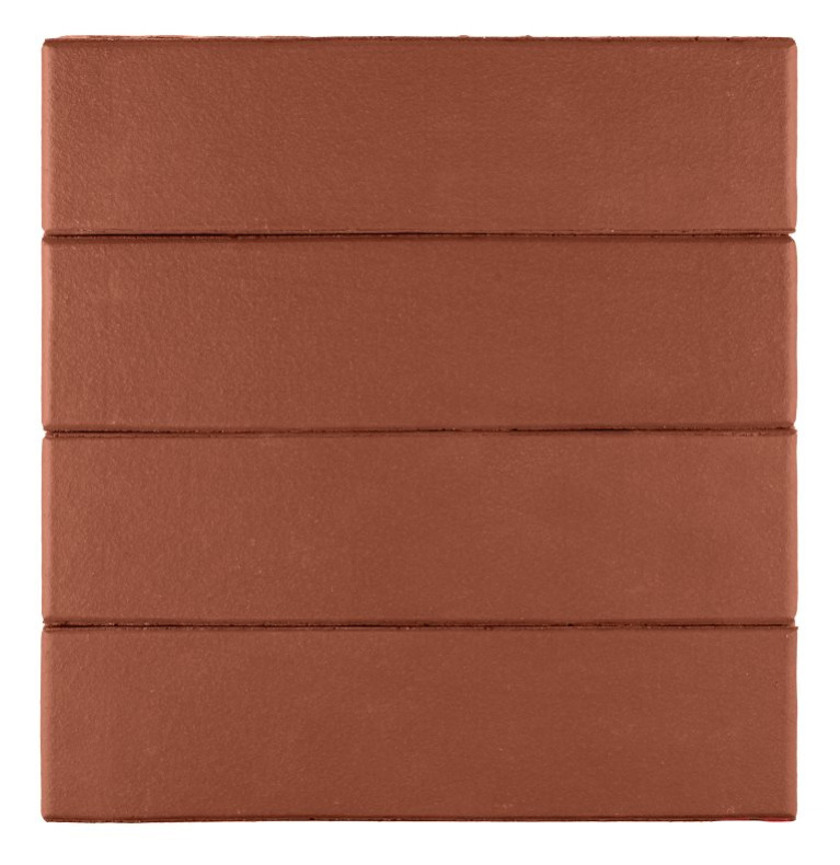 Кирпич темно красный гладкий облицовочный 1NF пустотелый — изображение 5