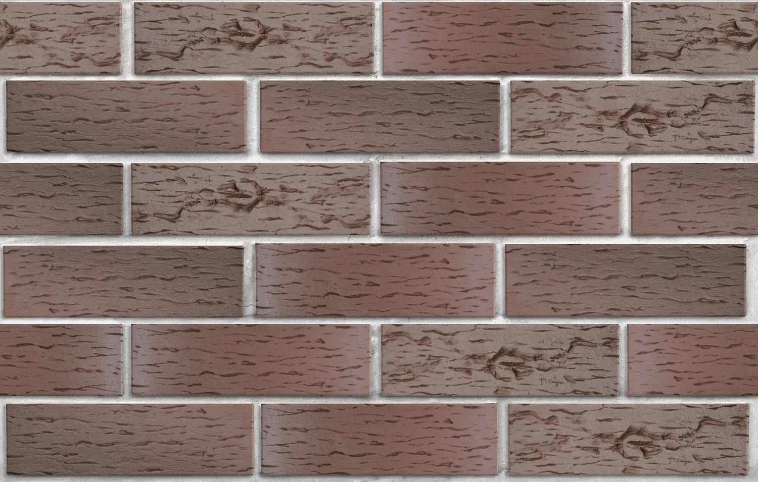 Клинкер фасадный "Брюгге" темно-терракотовый флэш 0,71NF береста — изображение 3