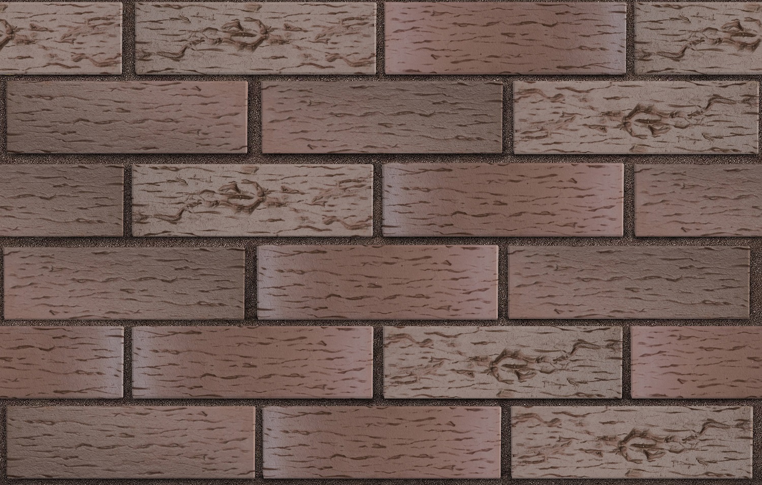 Клинкер фасадный "Брюгге" темно-терракотовый флэш 0,71NF береста — изображение 4