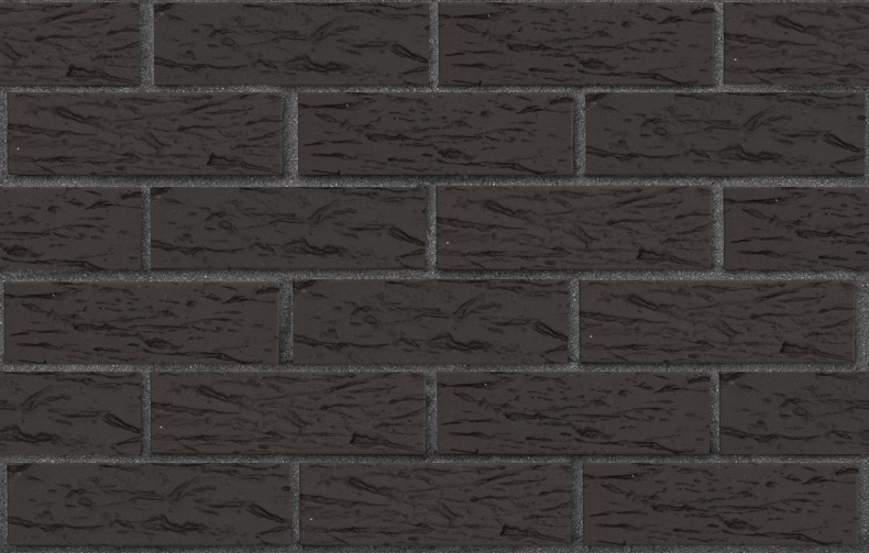 Кирпич графитовый рустик облицовочный 1NF пустотелый — изображение 4
