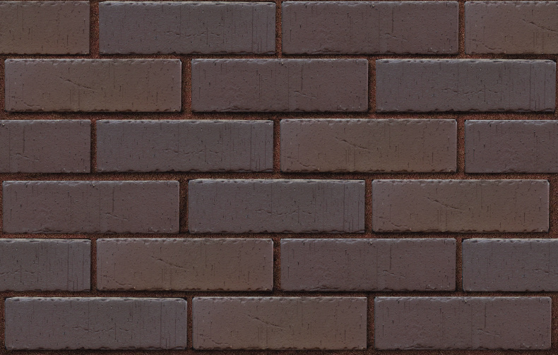 Клинкер фасадный "Антверпен" темно-терракотовый флэшинг 0,71NF винтаж — изображение 2