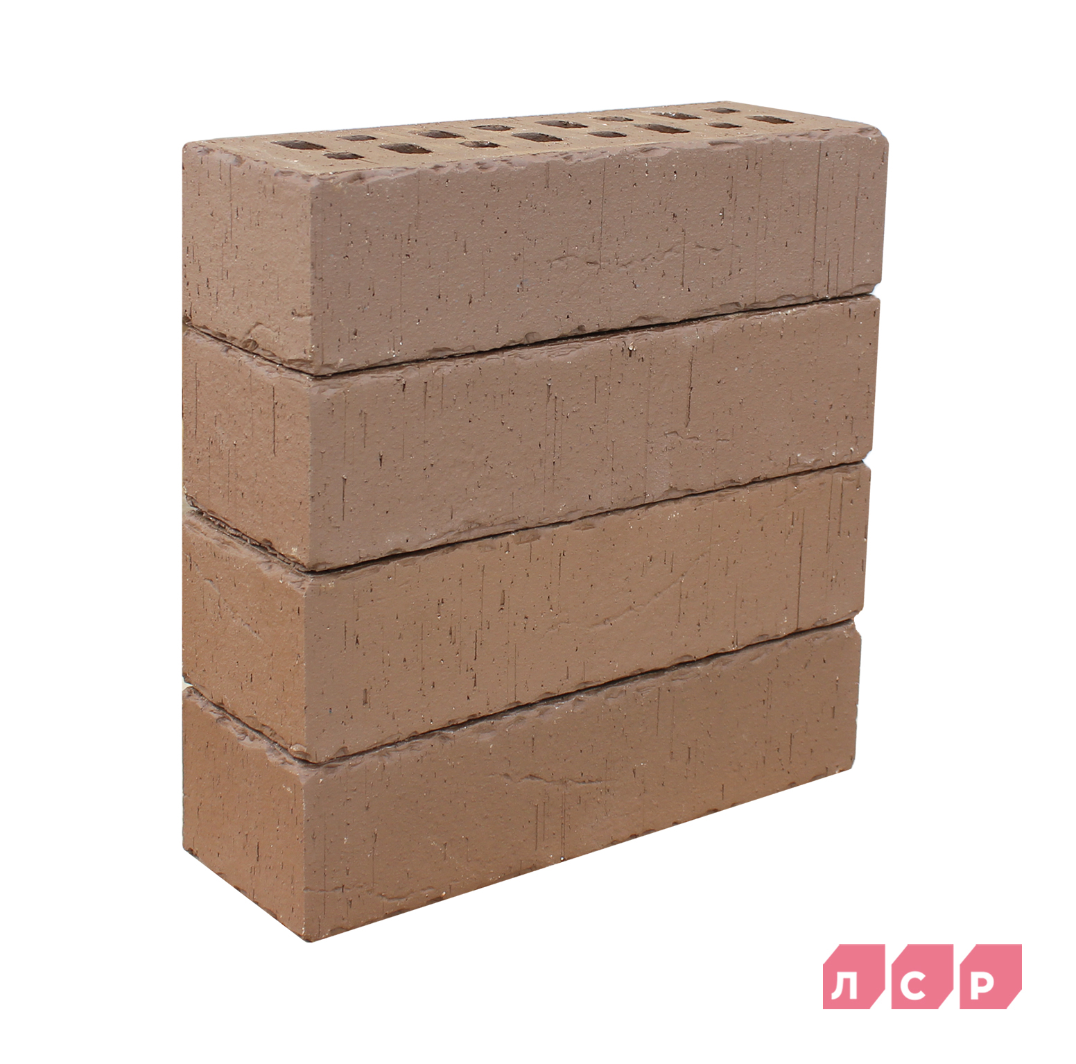 Клинкер фасадный "Антверпен" темно-терракотовый флэшинг 0,71NF винтаж — изображение 8