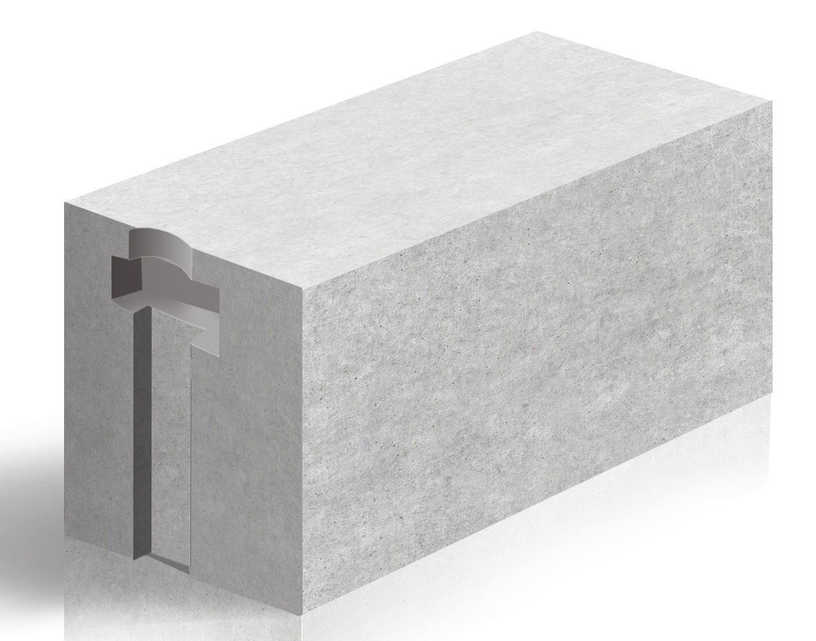 Блоки газобетонные D400 250*250*625