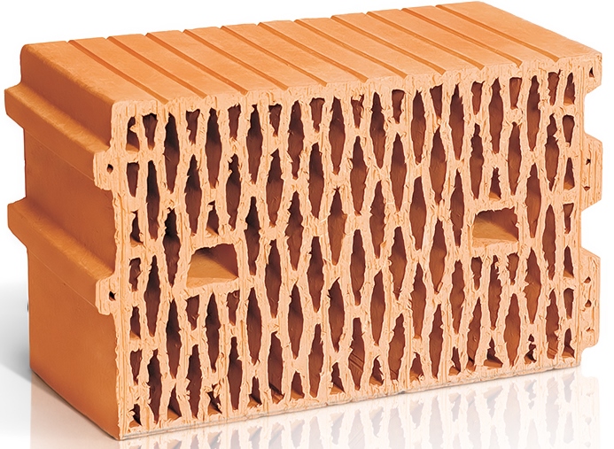 Кирпич 11,2NF керамический поризованный