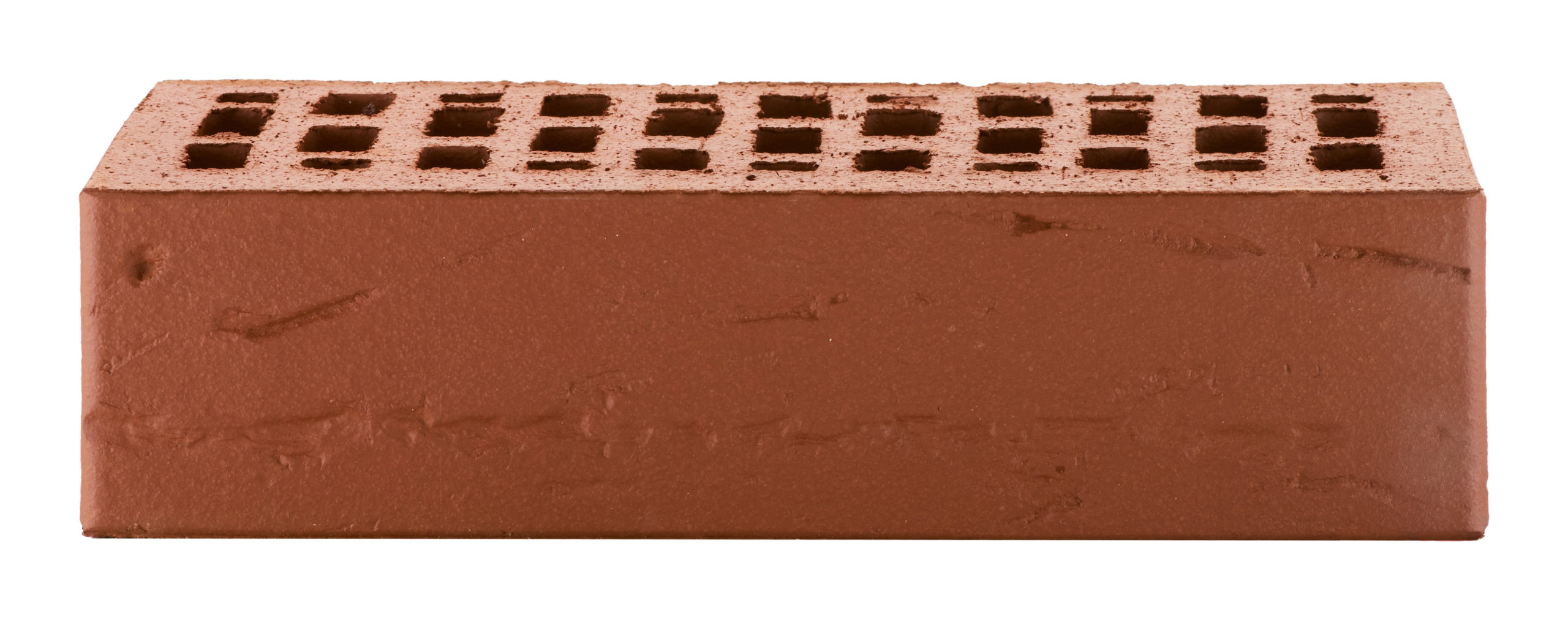 Кирпич красный рустик облицовочный 1NF пустотелый — изображение 6