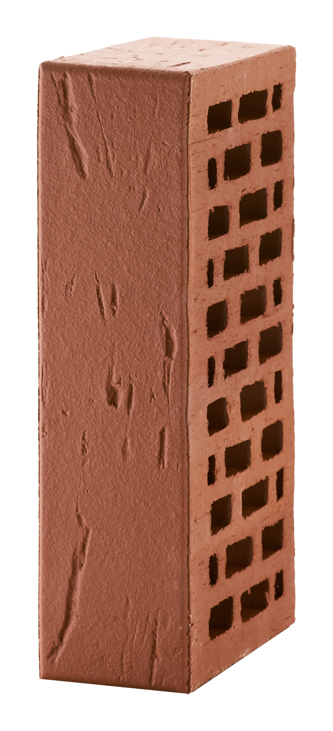 Кирпич красный рустик облицовочный 1NF пустотелый — изображение 8