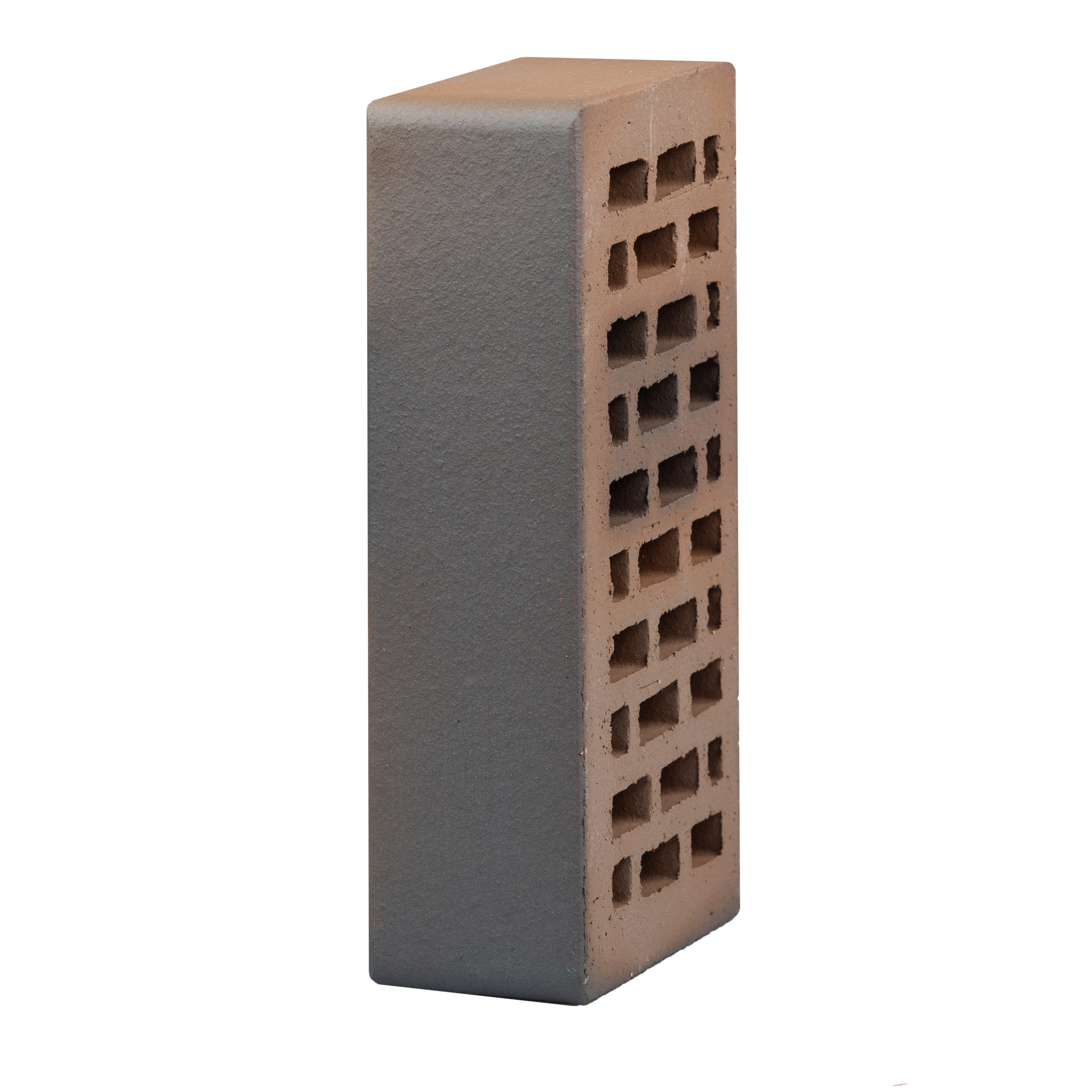 Кирпич светло-коричневый флэш ультра гладкий облицовочный 1NF пустотелый — изображение 10