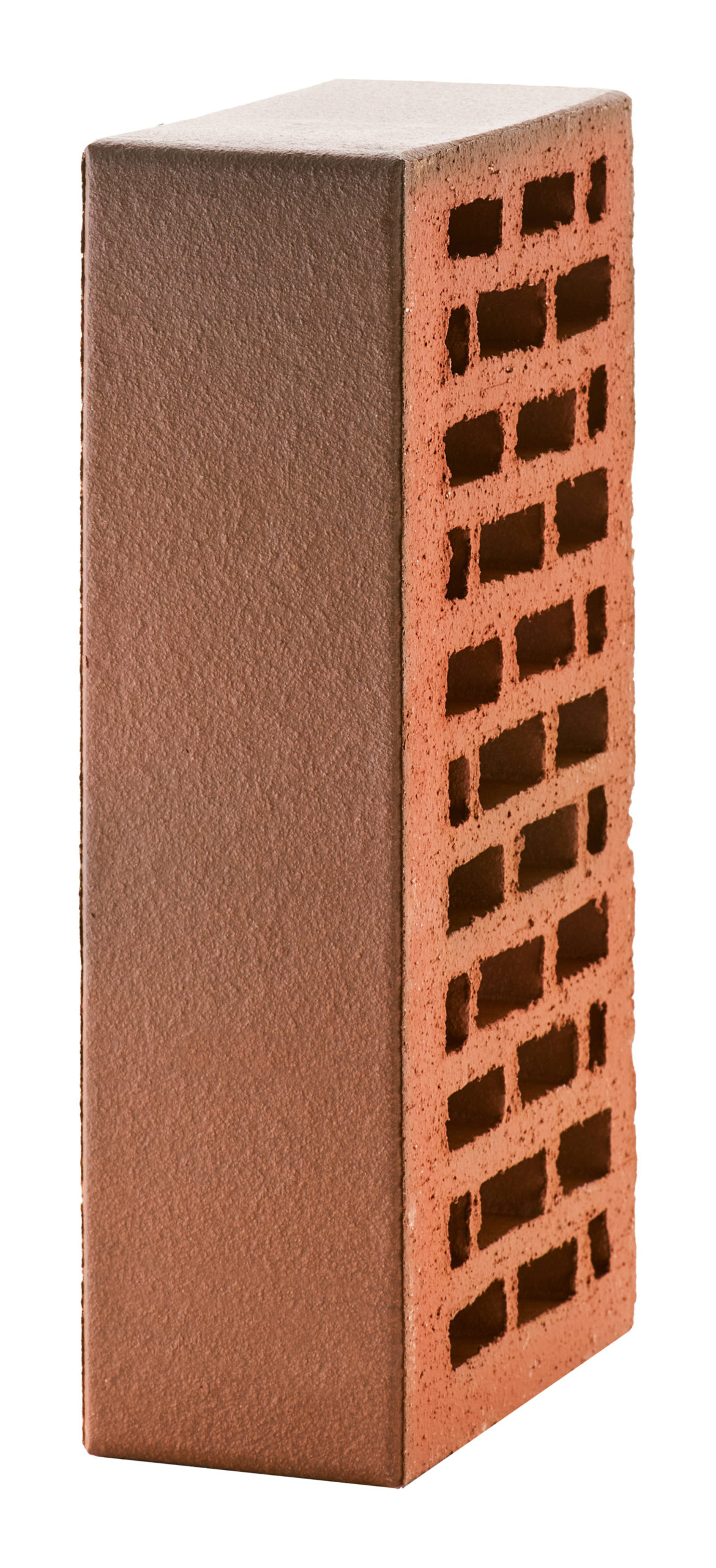 Кирпич красный флэш ультра гладкий облицовочный 1NF пустотелый — изображение 8