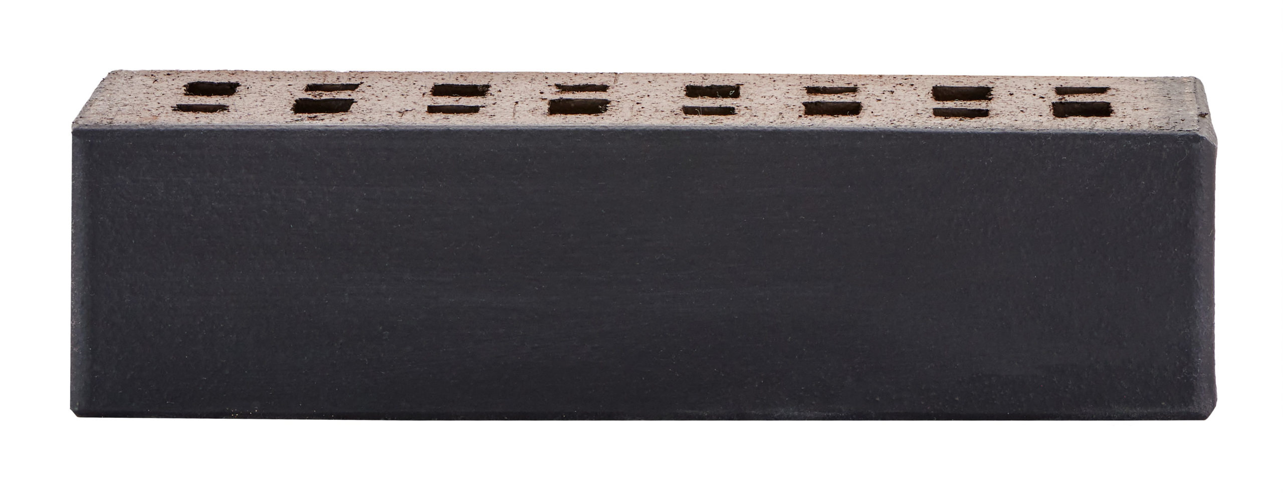 Клинкер фасадный "Рейкьявик" чёрный матовый 0,71NF гладкий — изображение 4