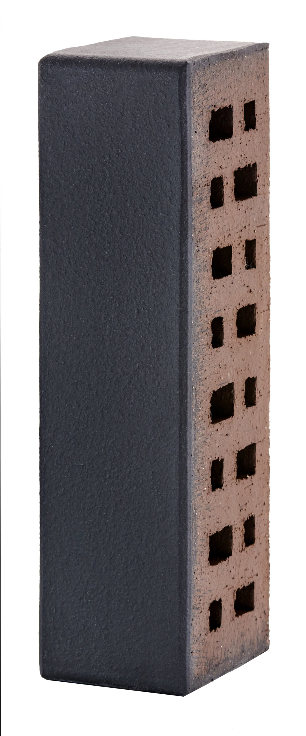 Клинкер фасадный "Рейкьявик" чёрный матовый 0,71NF гладкий — изображение 6