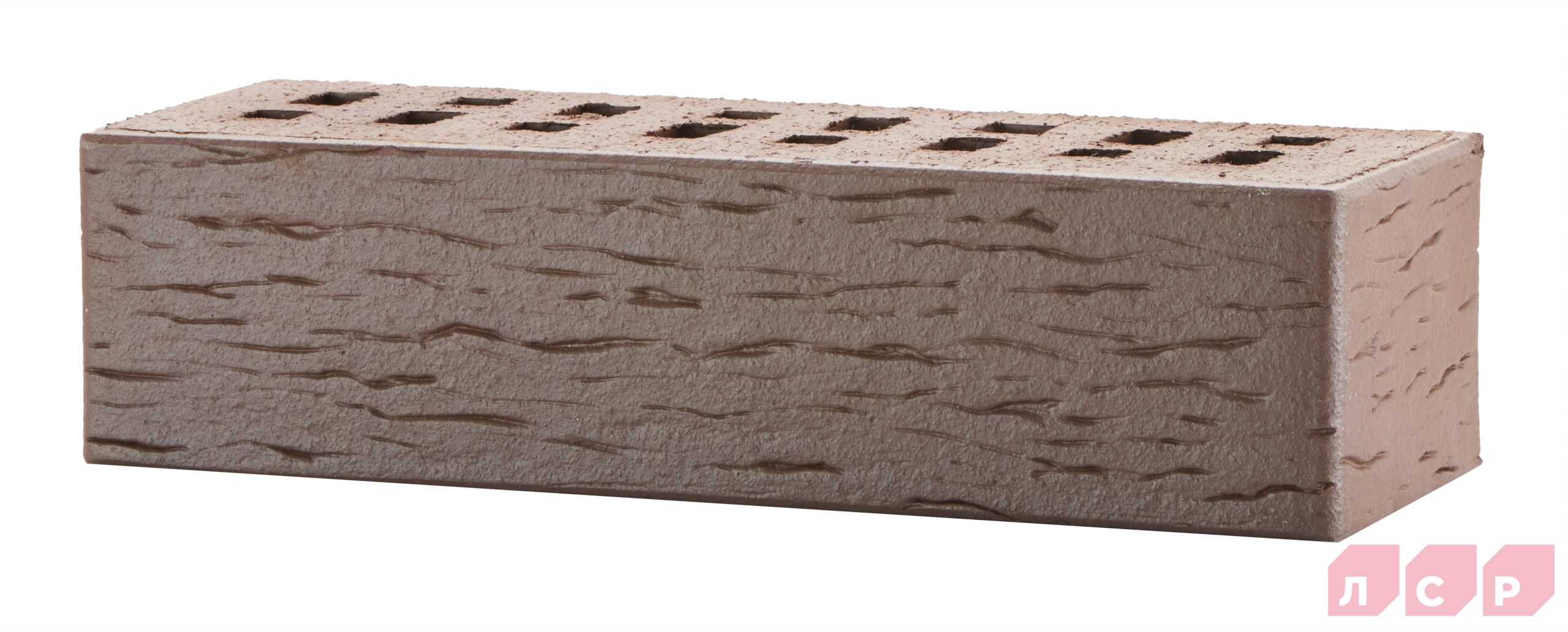 Клинкер фасадный "Брюгге" темно-терракотовый флэш 0,71NF береста — изображение 6