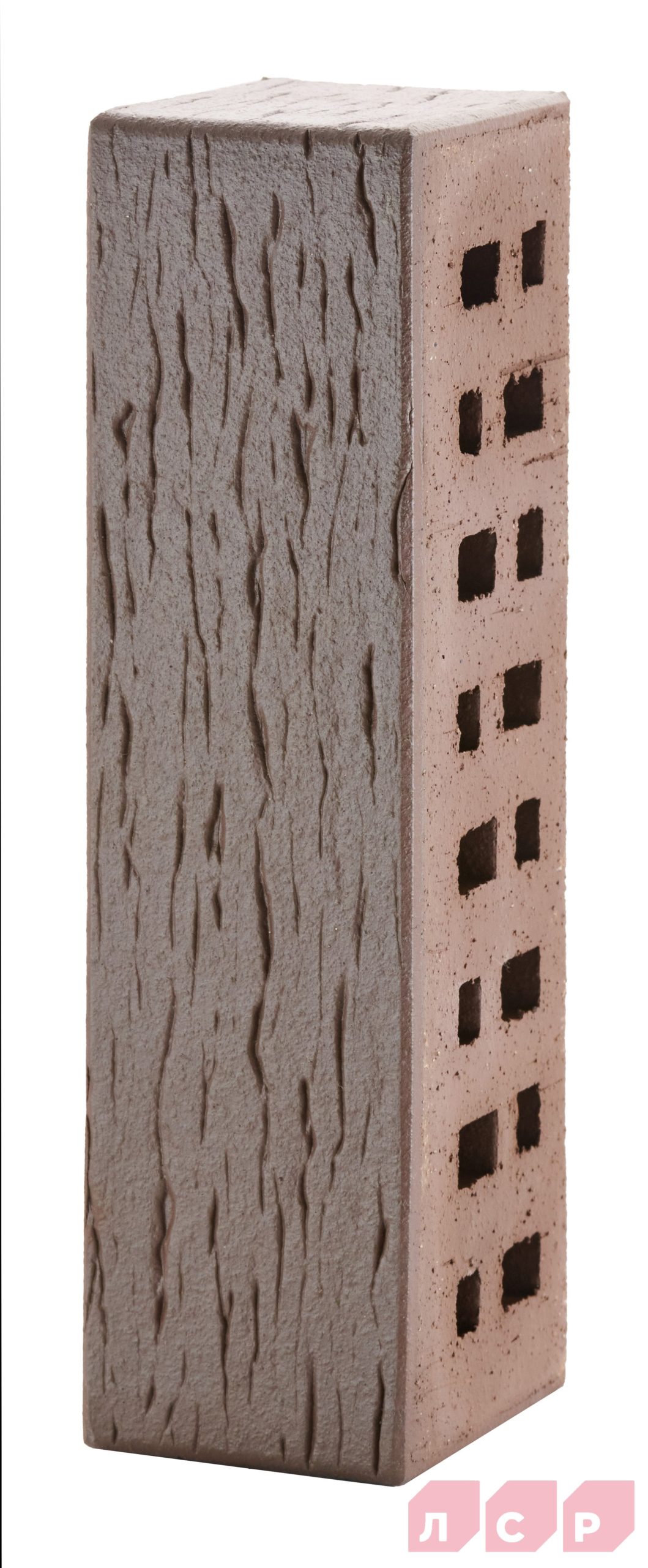 Клинкер фасадный "Брюгге" темно-терракотовый флэш 0,71NF береста — изображение 7