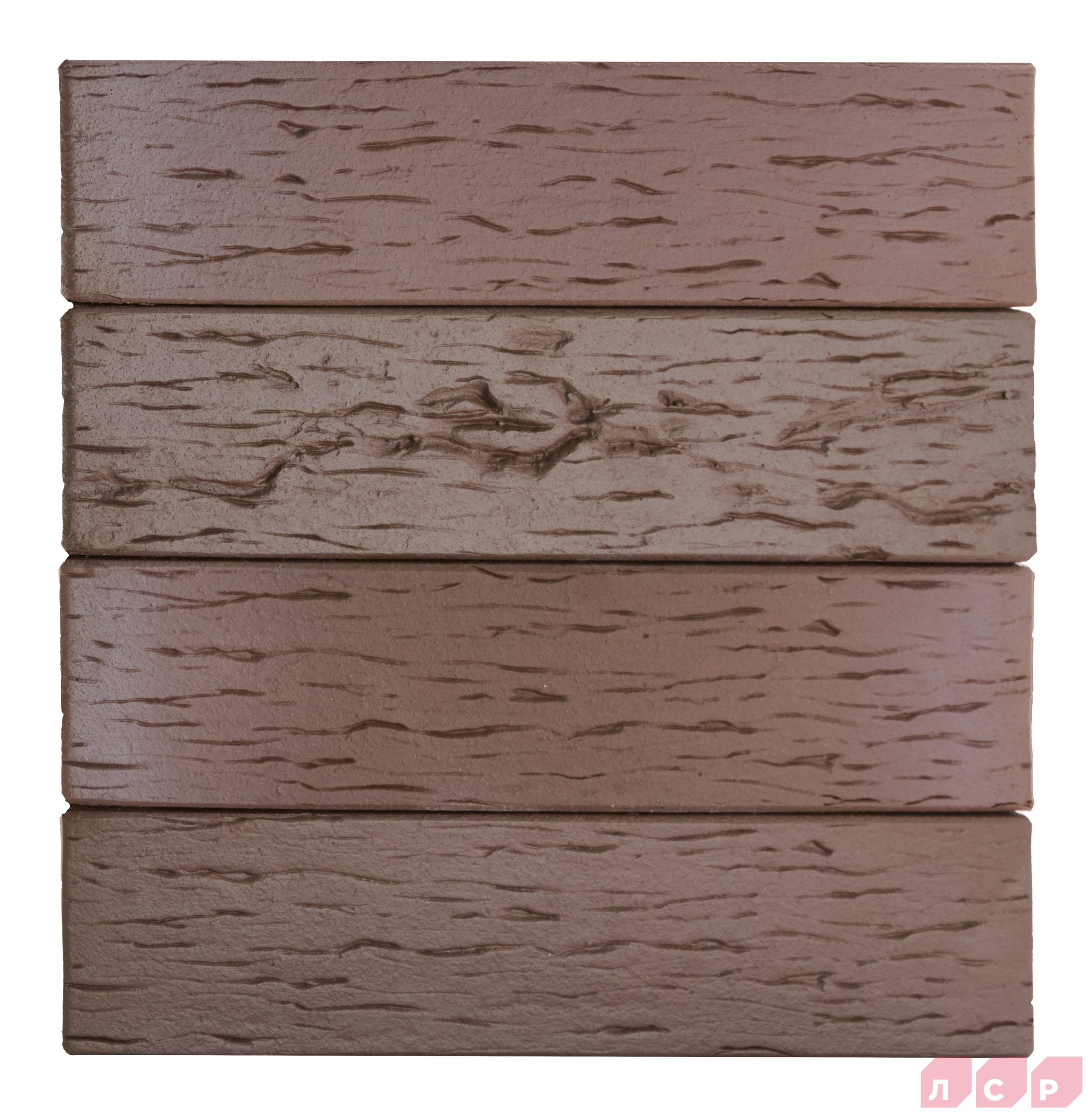 Клинкер фасадный "Брюгге" темно-терракотовый флэш 0,71NF береста — изображение 9