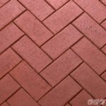 Клинкер тротуарный "Эдинбург" тёмно-красный 0,51 NF