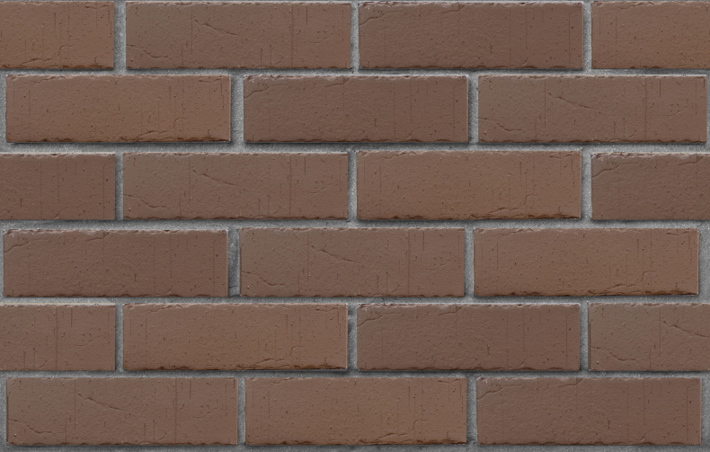 Клинкер фасадный "Кёльн" коричневый 0,71NF винтаж