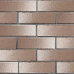 Клинкер фасадный "Нарвик" коричневый с белым   0,71NF винтаж