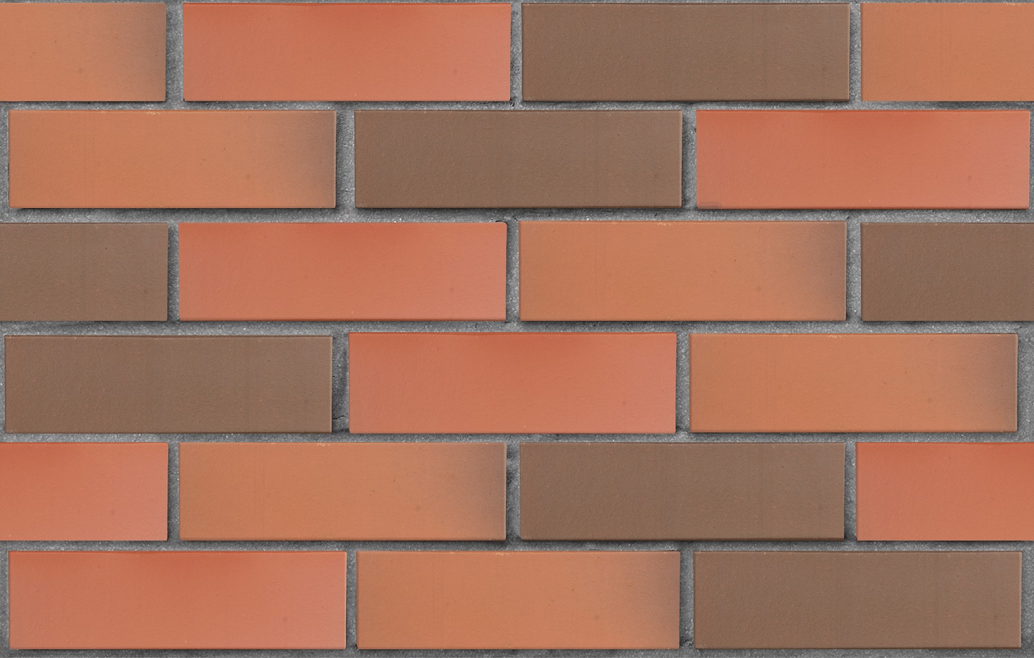 Клинкер фасадный "Ноттингем" красный флэш 0,71NF гладкий