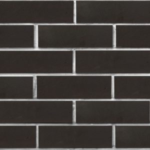 Клинкер фасадный "Рейкьявик" чёрный матовый  0,71NF гладкий