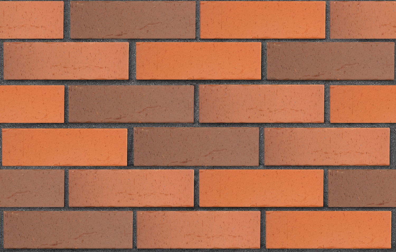 Клинкер фасадный "Ричмонд" красный флэш 0,71NF винтаж — изображение 3