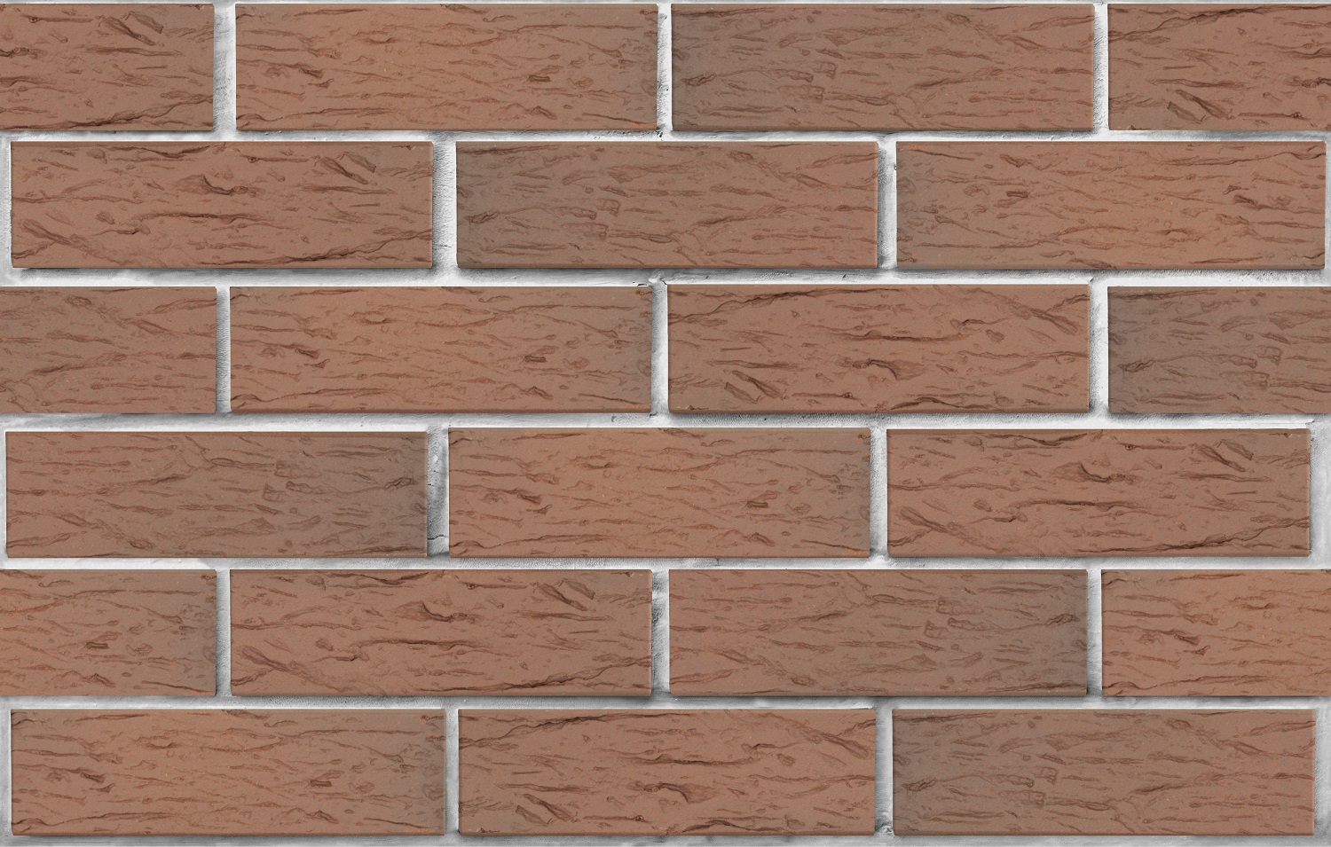 Кирпич светло-коричневый флэш ультра рустик облицовочный 1NF пустотелый — изображение 2