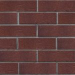 Клинкер фасадный "Порту" темно-красный с бордовым песком  0,71NF винтаж