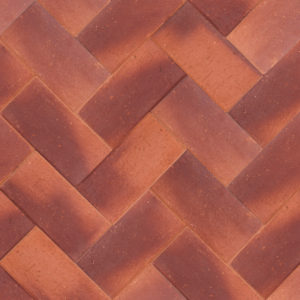 Клинкер тротуарный "Манчестер" красный бордо 0,51NF