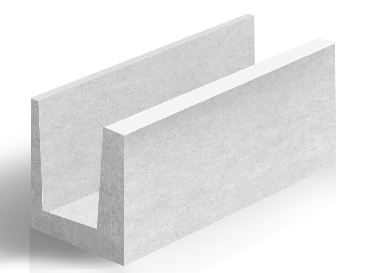 U-Блоки газобетонные D400 200*250*500