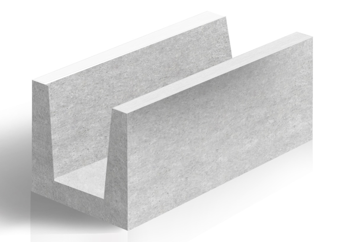 U-Блоки газобетонные D400 300*250*500