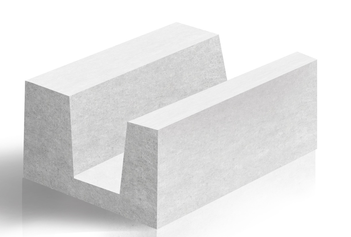 U-Блоки газобетонные D400 400*250*500