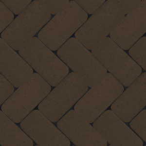 Клинкер тротуарный "Мюнхен"  коричневый R25 классик  0,51NF