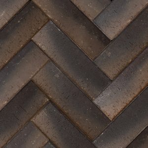 Клинкер тротуарный "Гамбург" бордо лонг