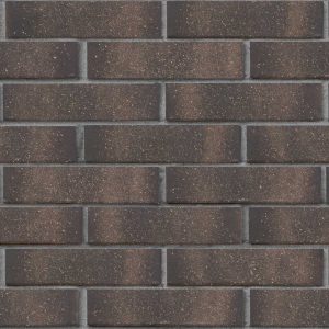 Кирпич графитовый с посыпкой гладкий облицовочный 1NF пустотелый