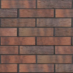 Кирпич ореховый флеш рустик облицовочный 1NF пустотелый