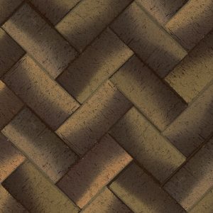 Клинкер тротуарный "Монако" коричневый золото классик