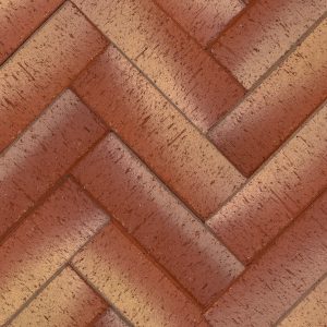 Клинкер тротуарный Канны красная золото лонг